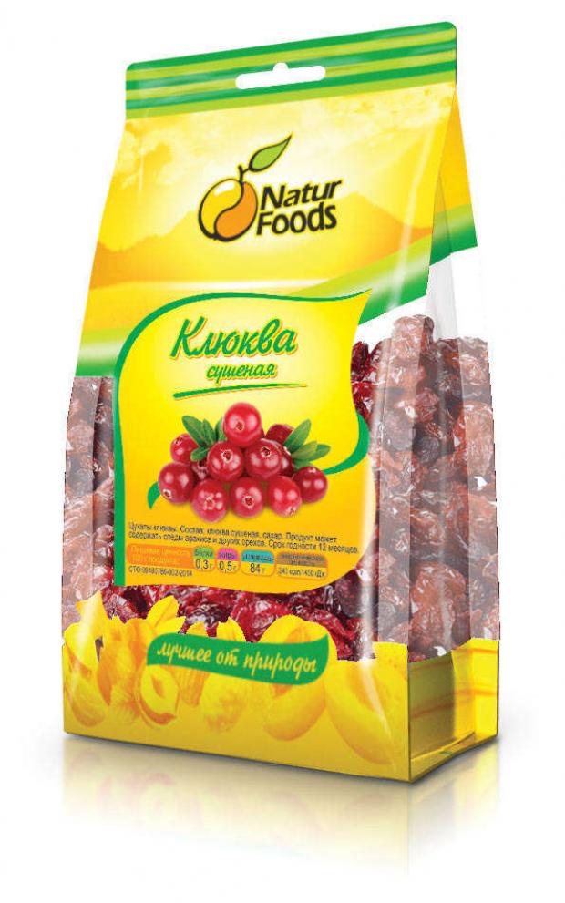 

Клюква NaturFoods сушеная, 180 г