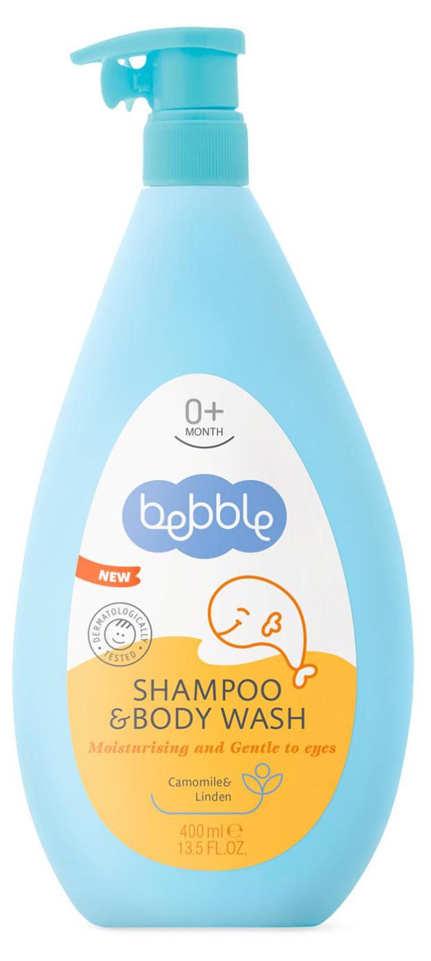 Гель для мытья детский Bebble Wash Gel 0+, 400 мл