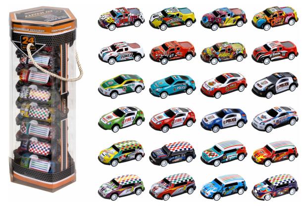 

Набор микромашинок 1TOY Драйв, 6,8 см
