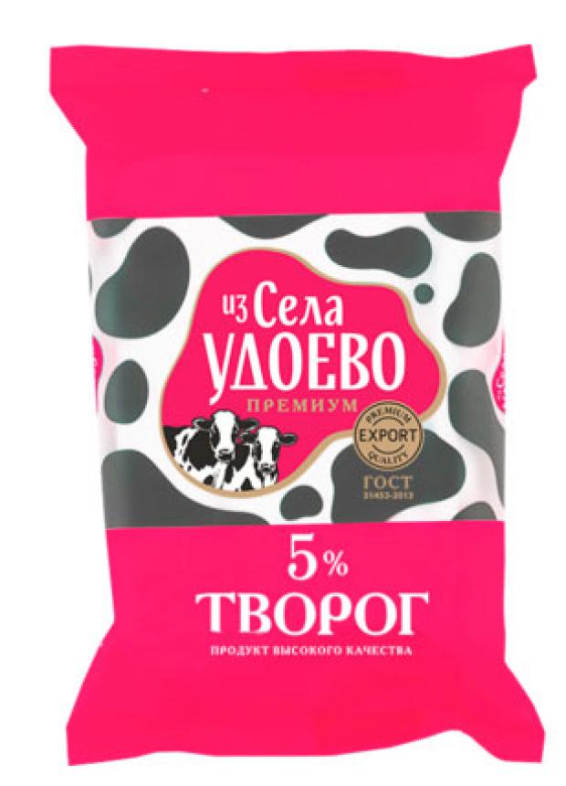 Творог Из Села Удоево 5% БЗМЖ, 180 г