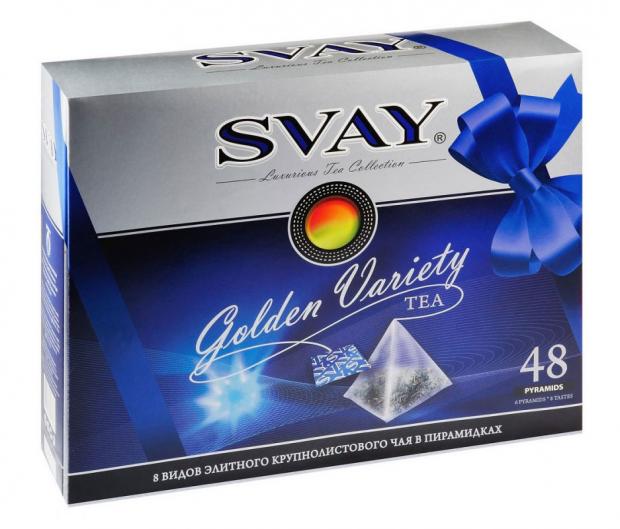 Чайный набор Svay Golden Variety, 48x5 г