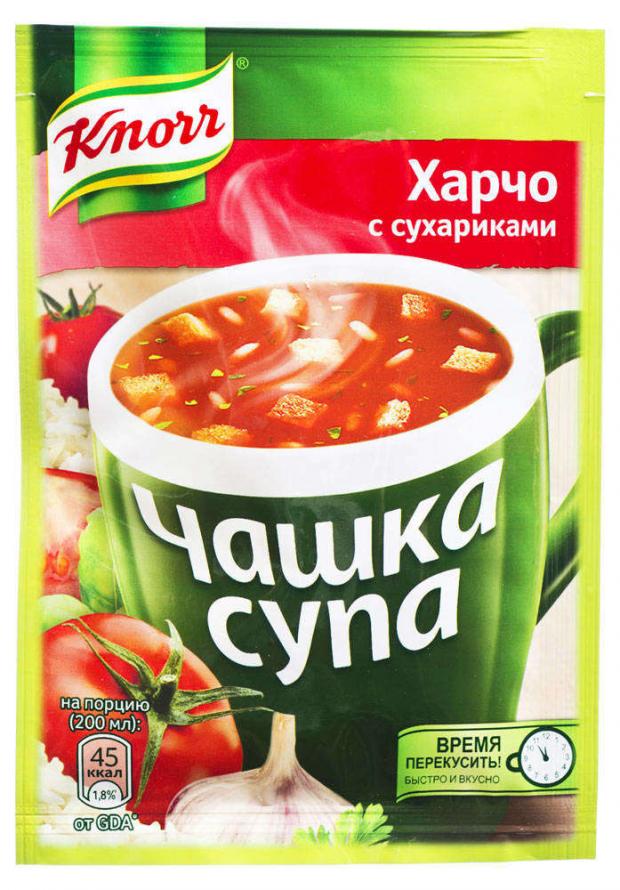 

Суп заварной Knorr Чашка супа заварной харчо, 13 г