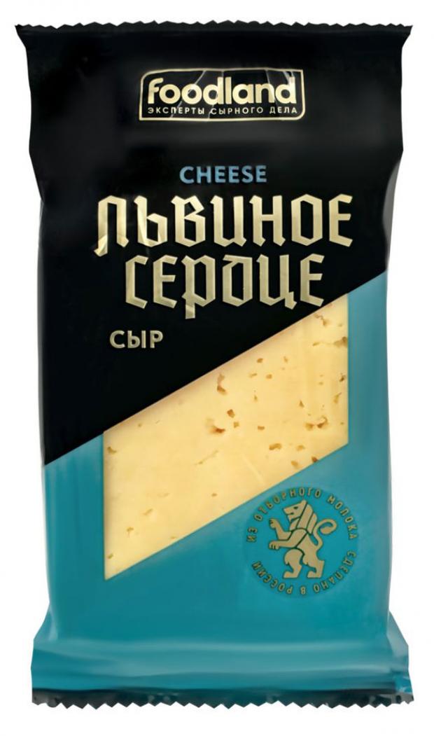 

Сыр полутвердый Foodland Львиное сердце 54%, 200 г