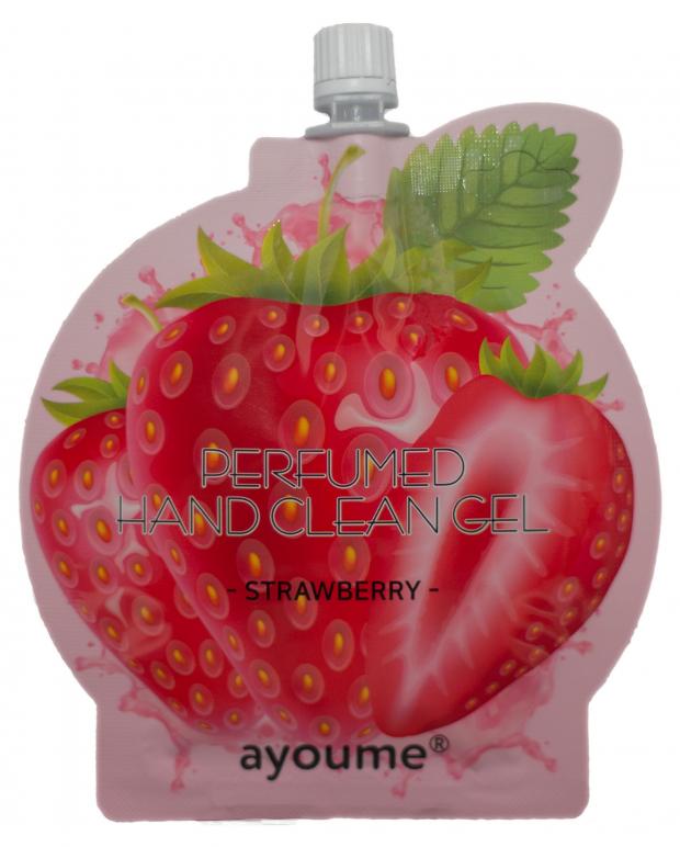 

Анибактериальный гель для рук Ayoume Perfumed с экстрактом клубники, 20 мл