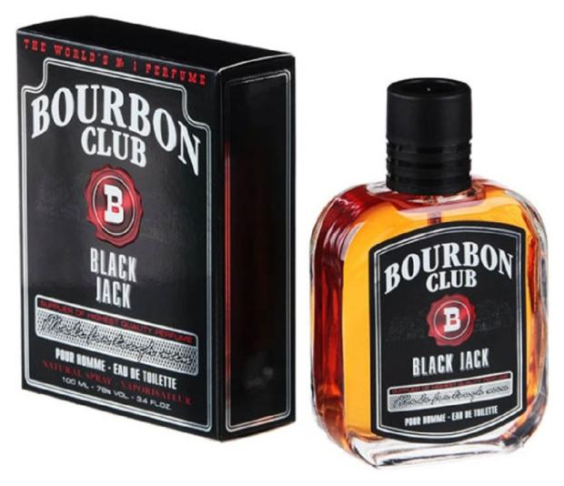 Туалетная вода мужская Bourbon Club Black Jack, 100 мл