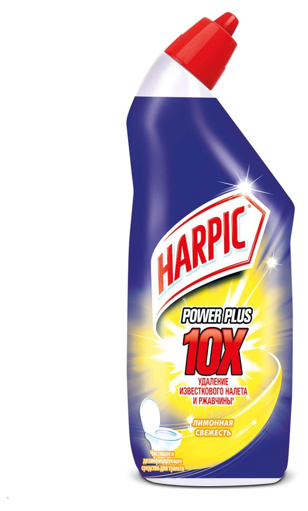 

Чистящий гель для туалетов Harpic Power Plus Лимон, 700 мл