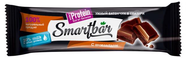 Батончик Smartbar Умный в глазури с шоколадом 40 г 52₽