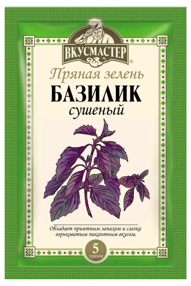

Базилик Вкусмастер сушеный, 5 г