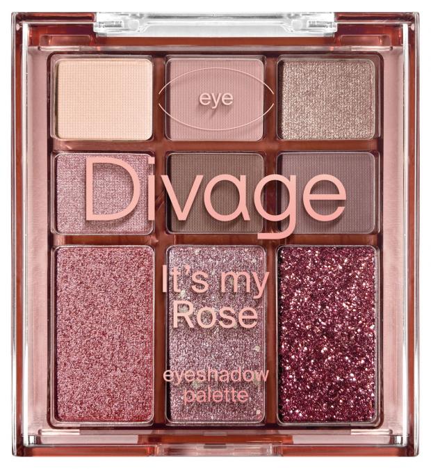 

Divage Палетка теней для век Its My ROSE