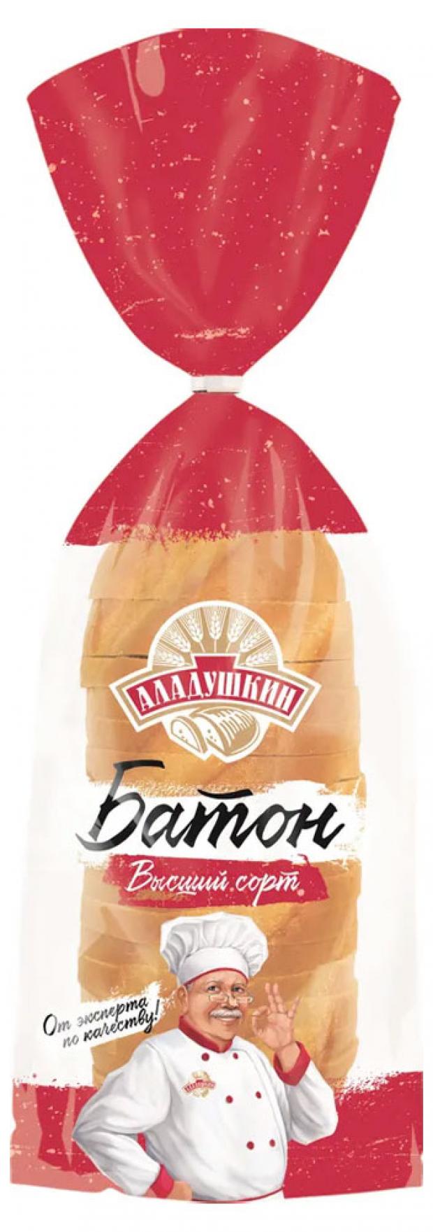 

Батон «Аладушкин» нарезной, 400 г