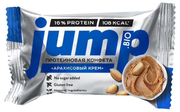 

Конфета протеиновая JUMP 16% без сахара Арахисовый крем, 30 г