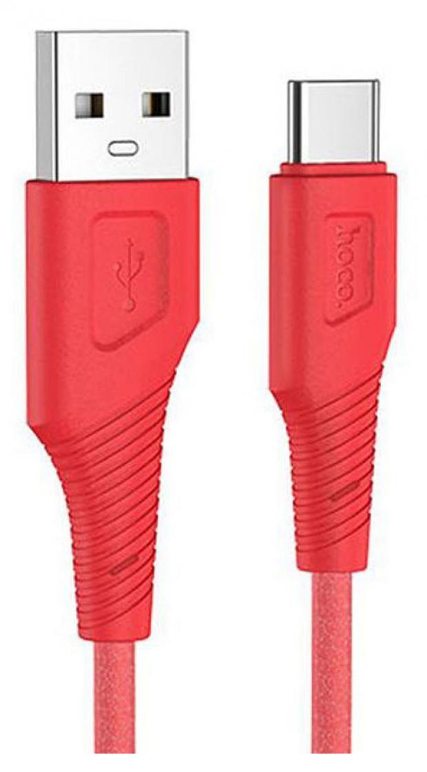 

USB кабель Hoco X58 Type-C красный, 1 м