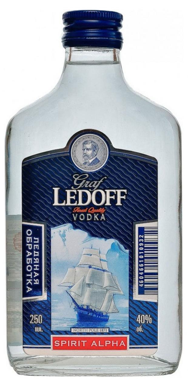 Водка Graf Ledoff Россия, 0,25 л