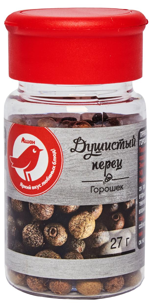 

Перец душистый АШАН Красная птица горошек, 27 г