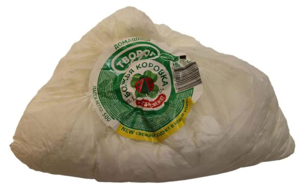 Творог Божья Коровка 5% БЗМЖ, 500 г