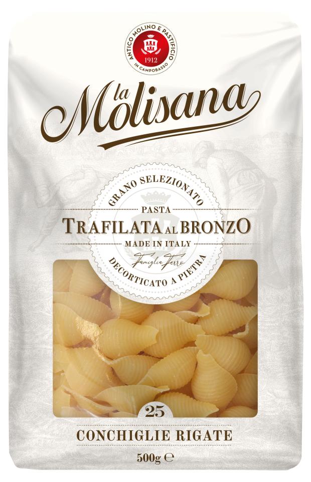 Ракушки рифленые La Molisana 25, 500 г