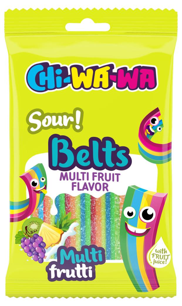 Мармелад жевательный CHI-WA-WA ремешок мульти, 80 г