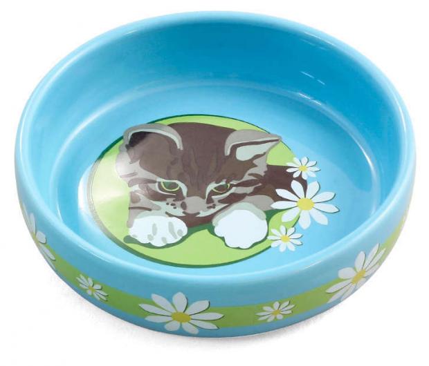 

Миска для котят Triol Котенок керамическая, 200 мл
