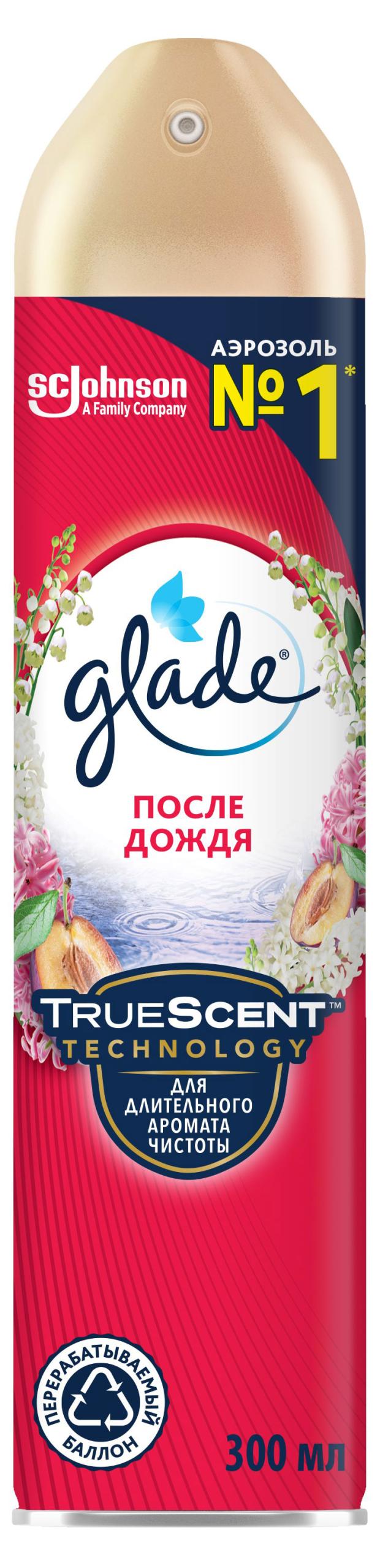 Освежитель воздуха Glade После дождя, 300 мл
