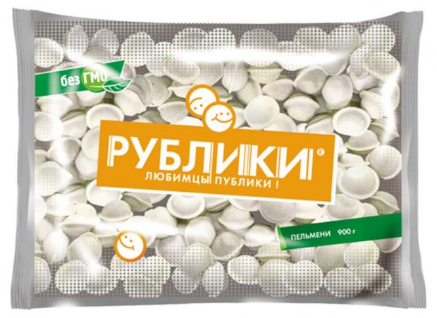 Пельмени Рублики Классические, 900 г
