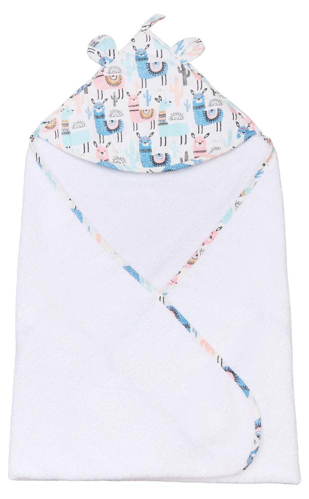 

Полотенце детское Amarobaby Cute Love с уголком, 90х90 см