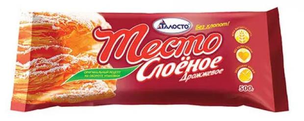 

Тесто «Талосто» Без Хлопот слоеное дрожжевое замороженное, 500 г