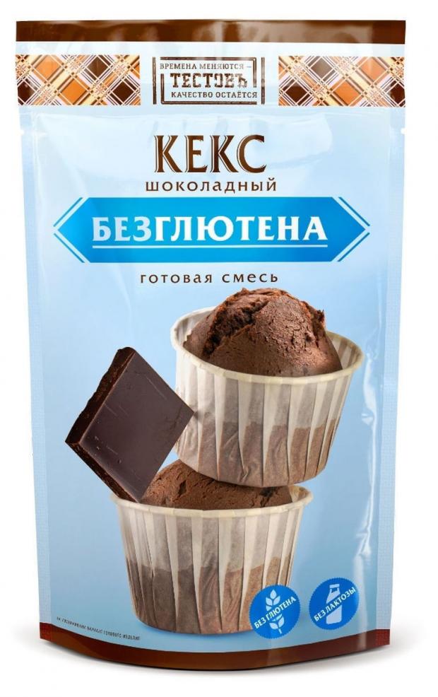 

Смесь для выпечки «Тестовъ» Кекс шоколадный без глютена, 250 г