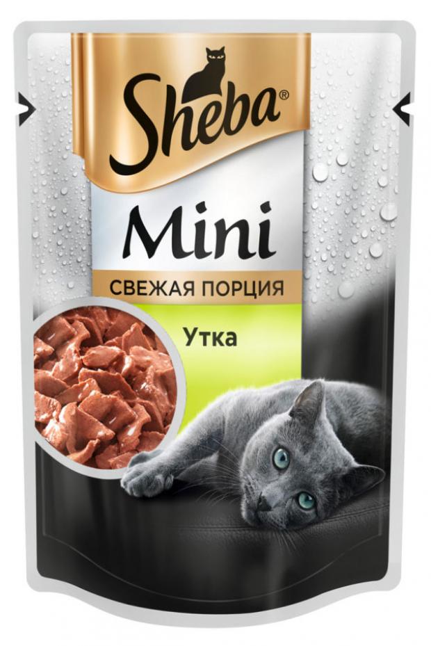 

Влажный корм для кошек Sheba мини порция с уткой, 50 г