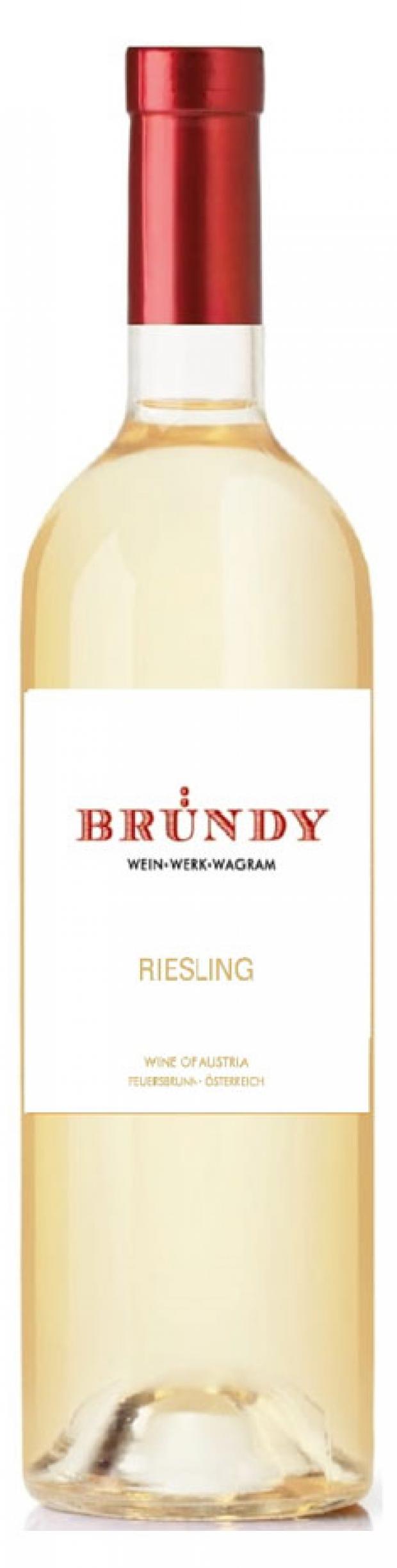 Вино Brundy Riesling белое полусухое Австрия, 0,75 л