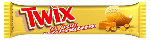 Мороженое Twix батончик, 60,5 мл