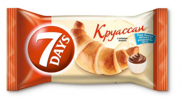 Круассан 7Days с кремом какао 65 г 39₽