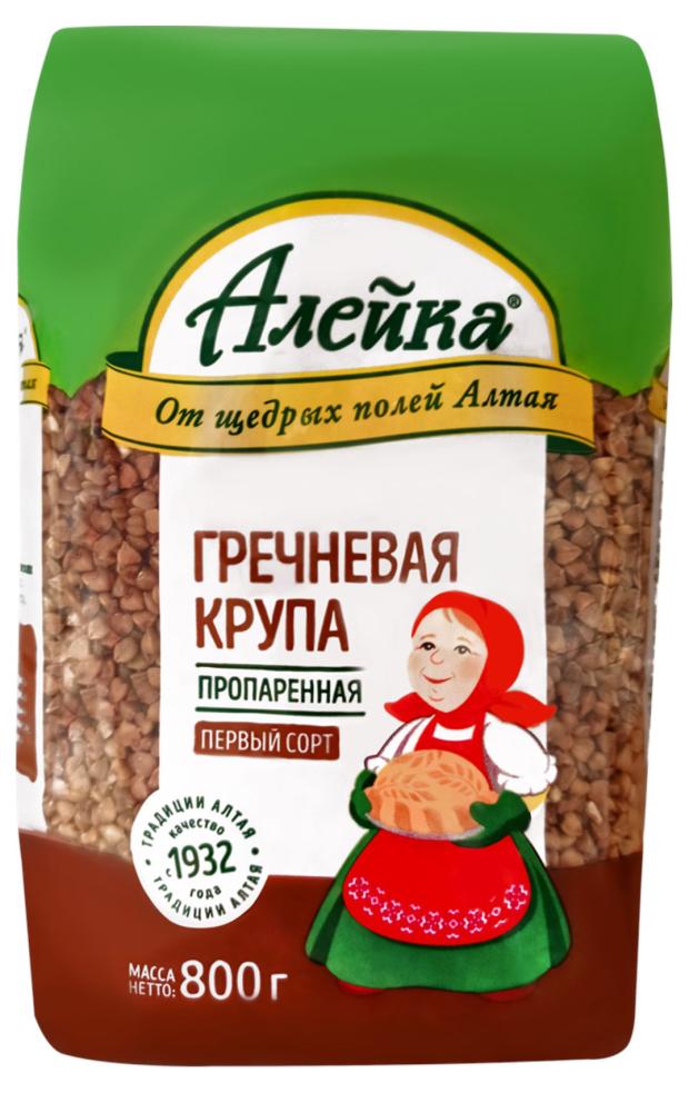 Крупа гречневая Алейка ядрица быстроразваривающаяся 1-й сорт, 800 г