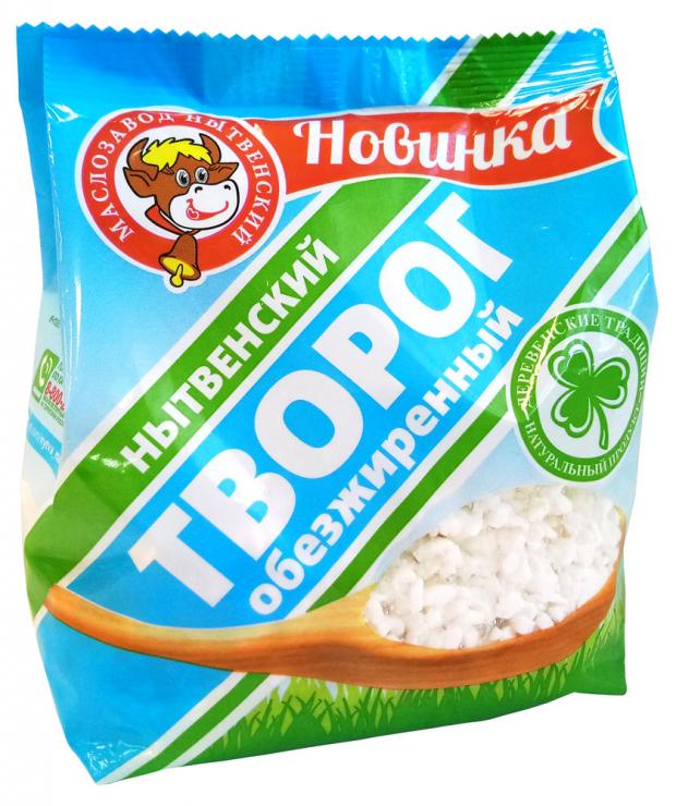 Творог обезжиренный Маслозавод Нытвенский, 400 г