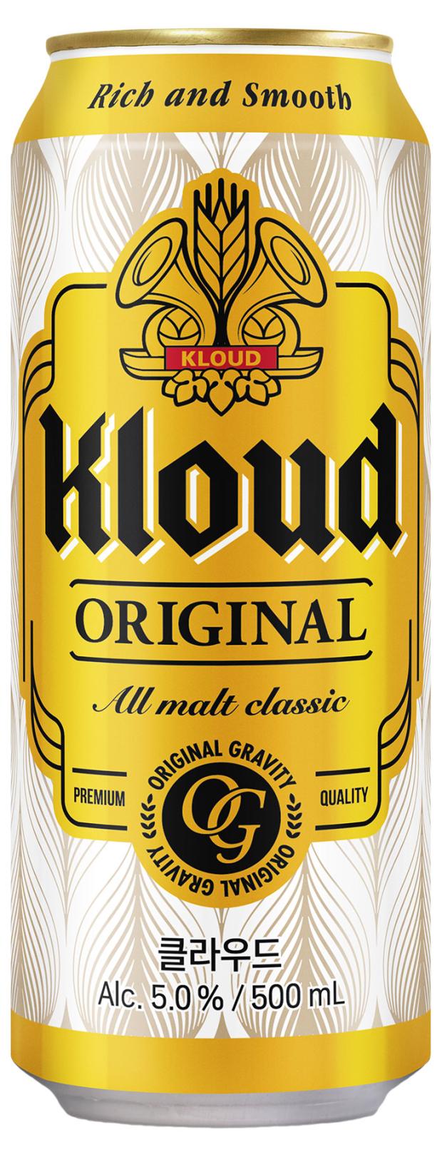 Пивной напиток Kloud Original, 0,5 л