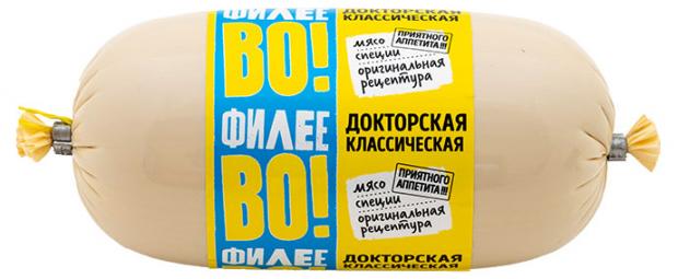 Колбаса вареная Филеево Докторская Классическая, 400 г