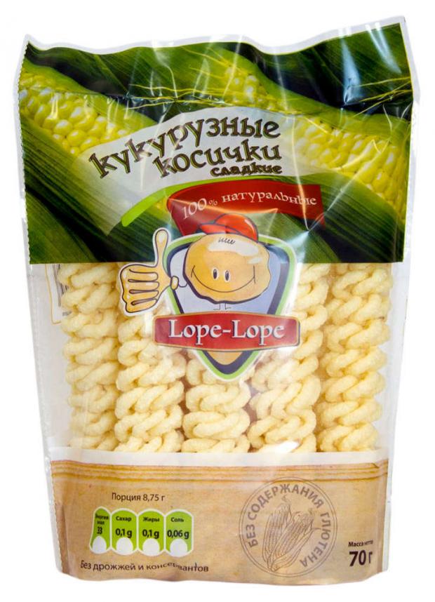 Косички Lope-Lope кукурузные, 70 г