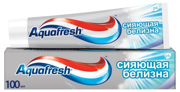 Зубная паста Aquafresh сияющая белизна, 100 мл