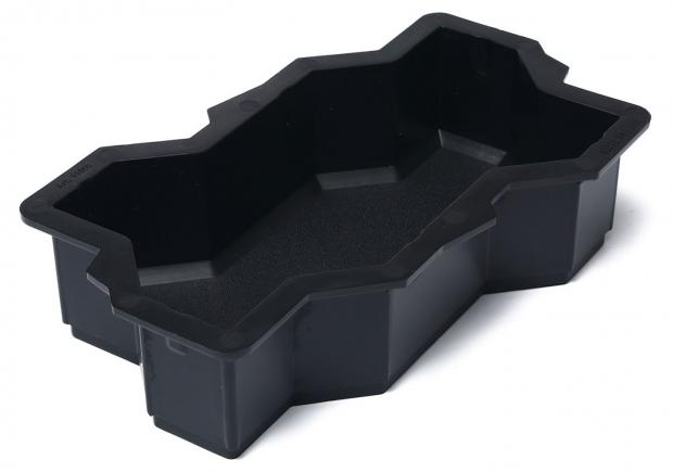 

Форма для изготовления тротуарной плитки Волна с шагренью