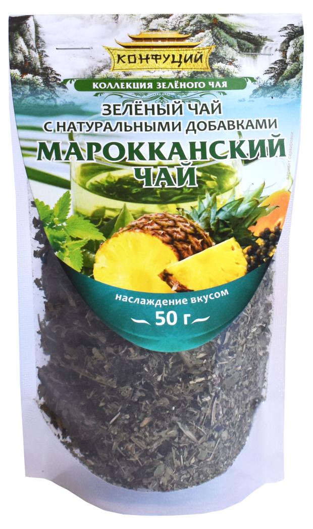 

Чай зеленый Конфуций Марокканский, 50 г
