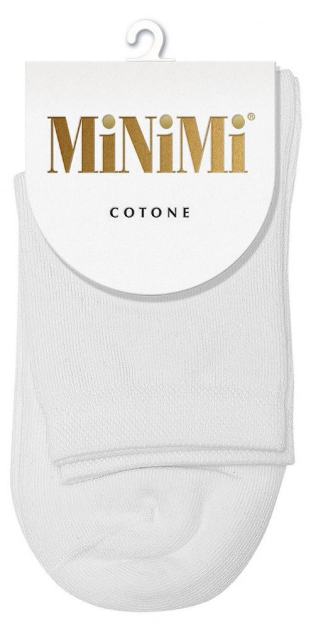 

Носки женские MiNiMi Cotone 1202 белые, р.39/40