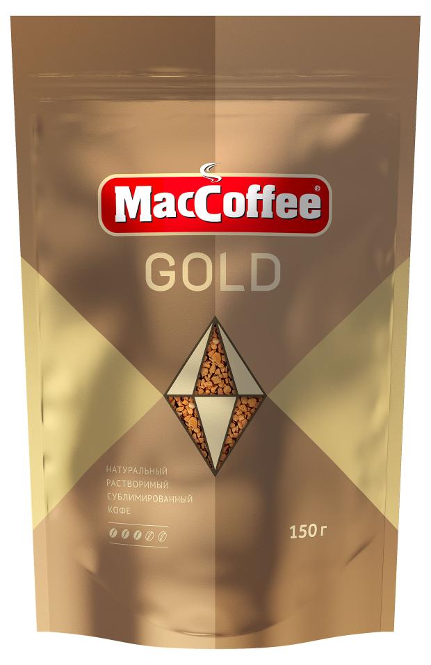 Кофе растворимый MacCoffee Gold сублимированный, 150 г