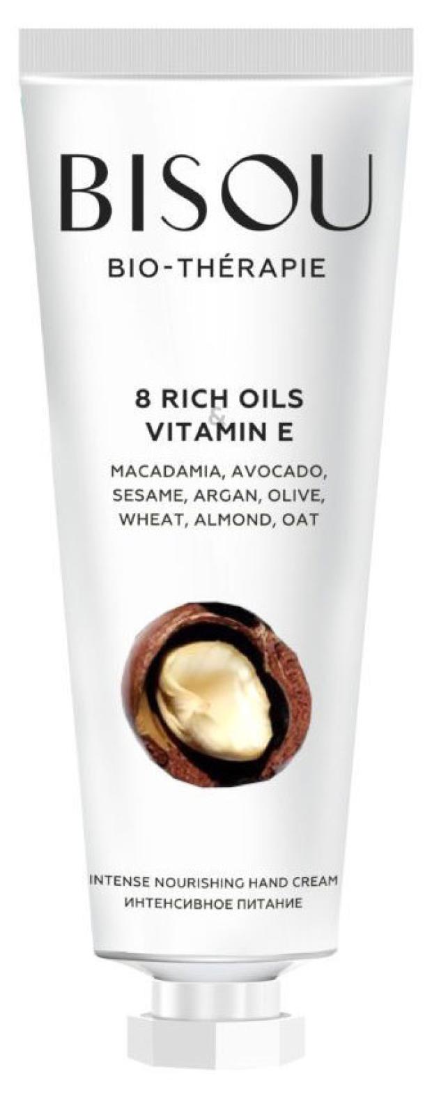 

Крем для рук Bisou 8 Rich Oils&Vitamin E Интенсивное питание, 60 мл