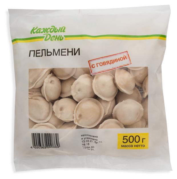 

Пельмени «Каждый день» с говядиной, 500 г