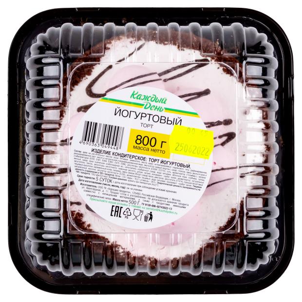 Торт Каждый день Йогуртовый, 800 г