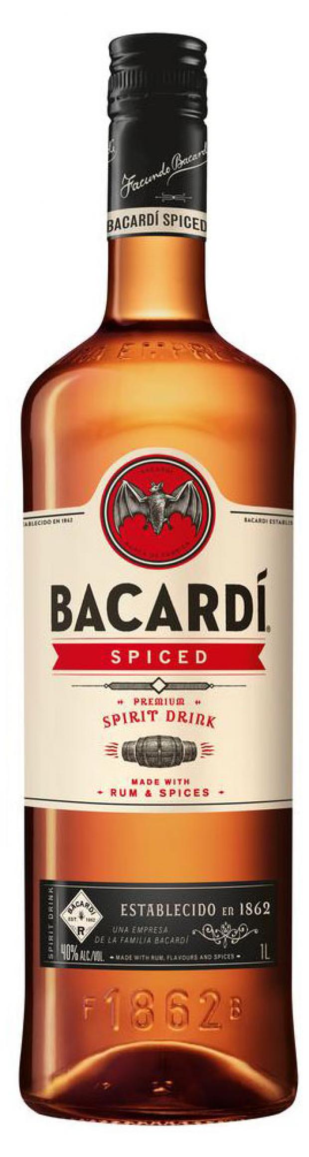

Ром Bacardi Spiced Италия, 1 л