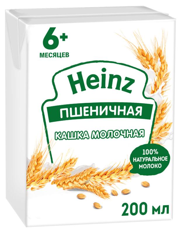 Каша молочная Heinz пшеничная с 6 мес., 200 мл