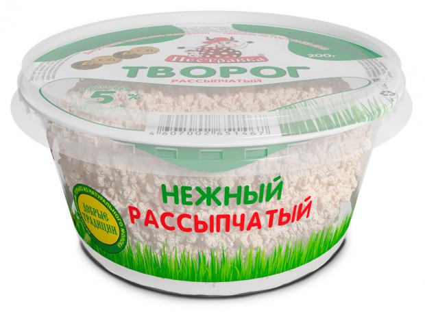Творог Пестравка 5% БЗМЖ, 200 г