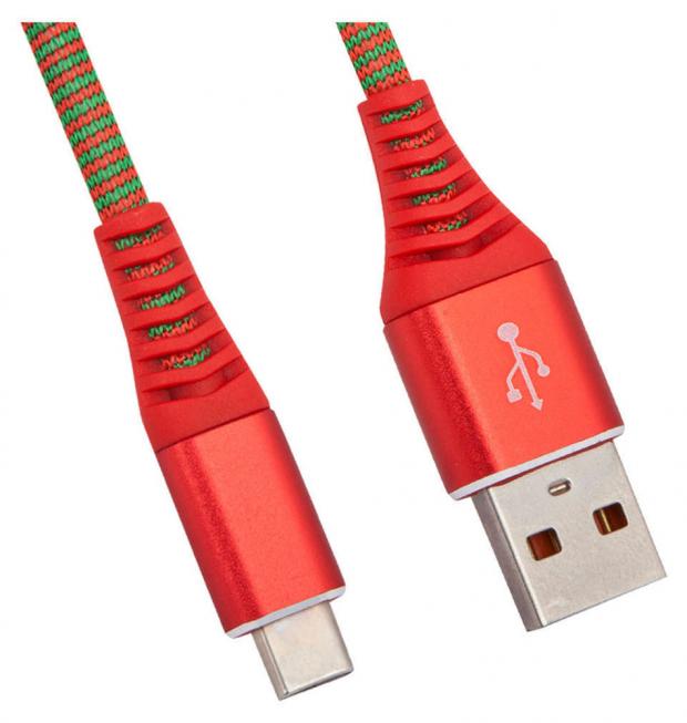 

USB кабель Liberty Project Type-C Носки красный