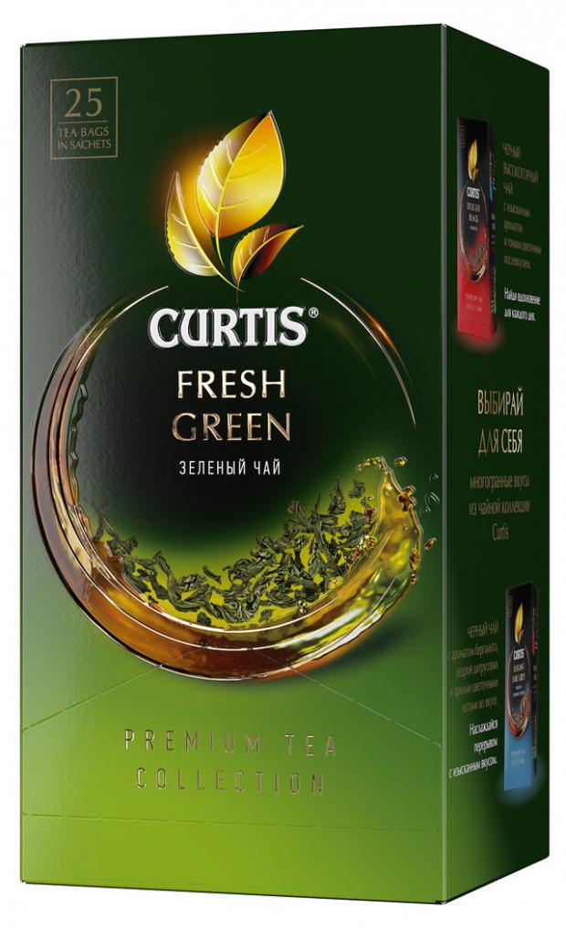 Чай зеленый Curtis Fresh Green мелколистовой, 25 пакетиков