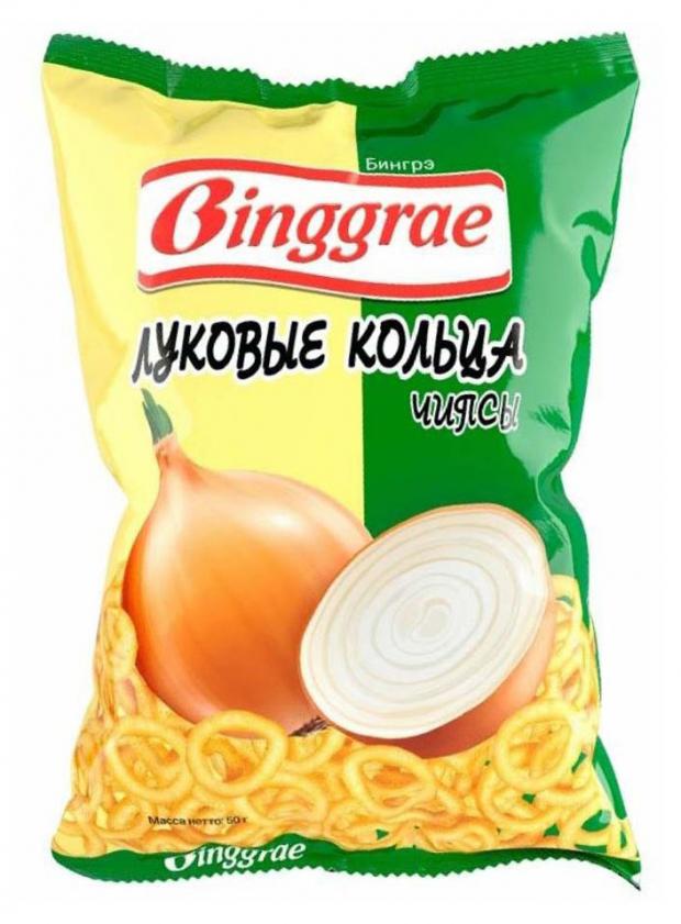 Чипсы Binggrae Луковые кольца, 50 г